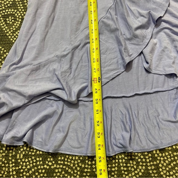 NWOT Isabel by Ingrid+Isabel Midi/Maxi Lilac Maternity Dress Ruffles Sz L - Picture 12 of 12